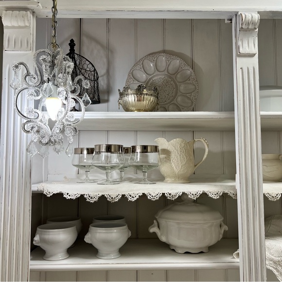 Hanging Chandelier Jewel Beaded Ceiling Pendant Light Shade - Picture 13 of 16